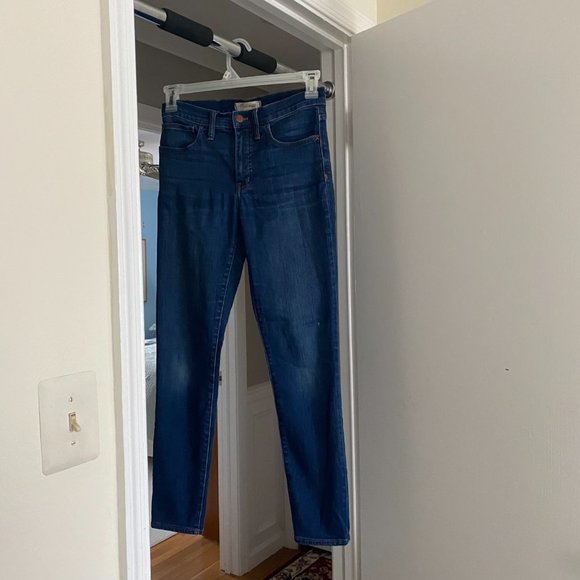 Madewell Roadtripper Skinny Jeans Medium Blue - Picture 3 of 8